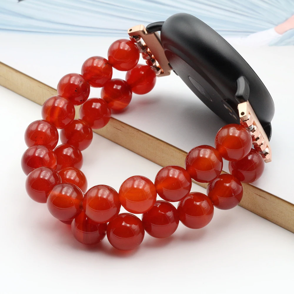 Beaded Bracelet Wristband - 20mm Elastic Jewelry Strap