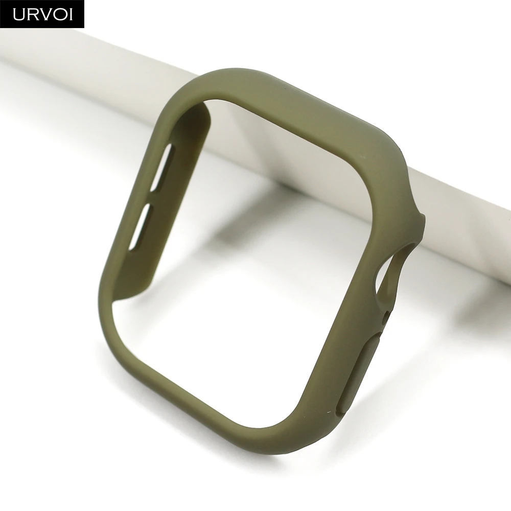 Premium Ultra-Thin Candy PC Case for Smartwatch - Sleek Protective Bumper Frame Accessory