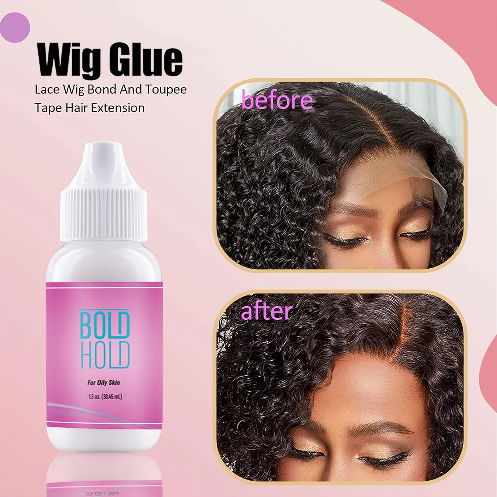 Wig Glue Hair Bonding Lace Wig Install Kit Invisible Waterproof Adhesive For Toupee Closure Wig Installation