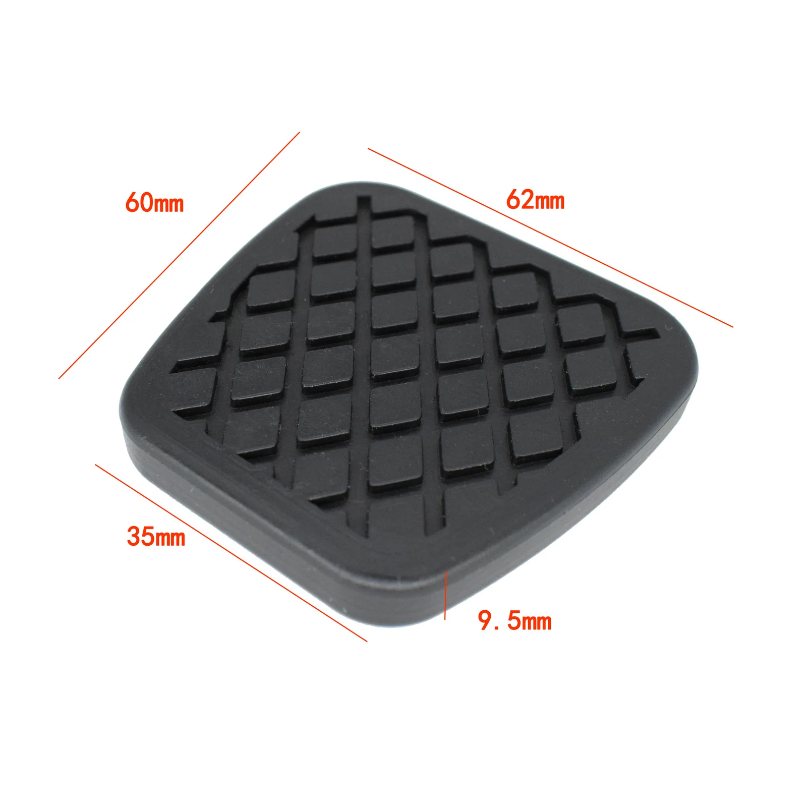 2Pcs Kupplung Bremse Fuß Pedal Gummi Abdeckungen Für Honda Accord Element Civic CRV Acura TL RSX TSX Bremse Kupplung pedal Pad Non-Slip – Detail 4