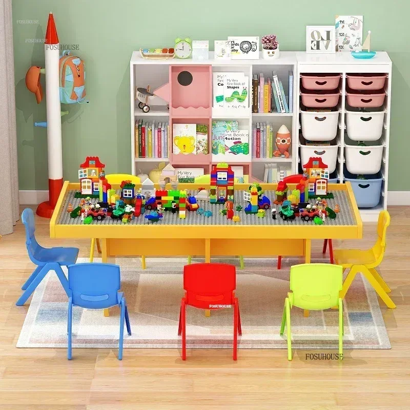 Plastic Children's Tables Space Sand Table Playground Equipment Game Table Shopping Mall Modern Children's Furniture