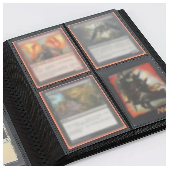 160-Pocket Extra-Large Trading Card Binder - Durable PP Material, Protective Album for Game and Collectible Cards 6