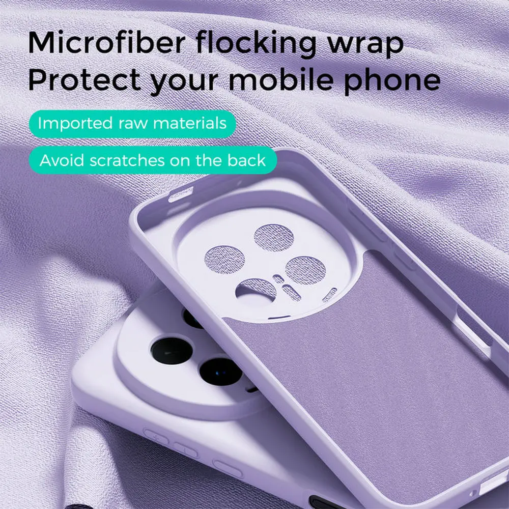 Luxury Armor Camera Protect Magnetic Back Cover Case