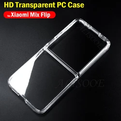 Custodia di protezione ultra sottile trasparente HD antiurto - Cover Flip per Xiaomi Mix