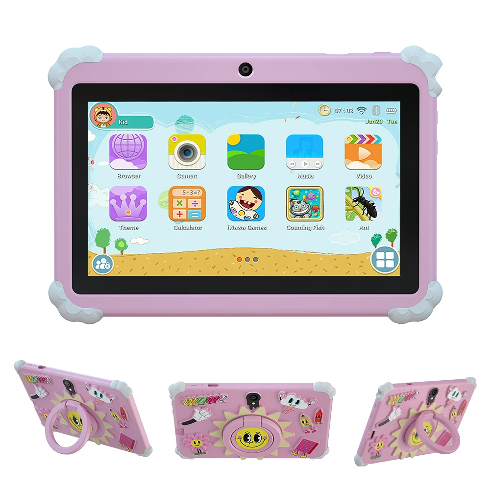 NEW 7.0 Inch Kid Tablet PC Octa Core Tablet Wi-Fi Bluetooth 4GB+64GB Dual SIM Android 13 Tablets 3