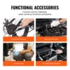 SucceBuy Mechanics Tool Set and Socket Set 1/4" 3/8" 1/2" Drive Deep Standard Sockets 450 Pcs SAE and Metric Mechanic Tool Kit