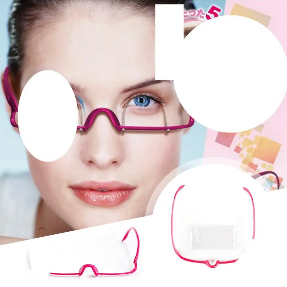 Fashion Double Eyelid Exerciser Glasses Plastic Double Eyelid Trainer Double Eyelid Molding Exerciser for Girl