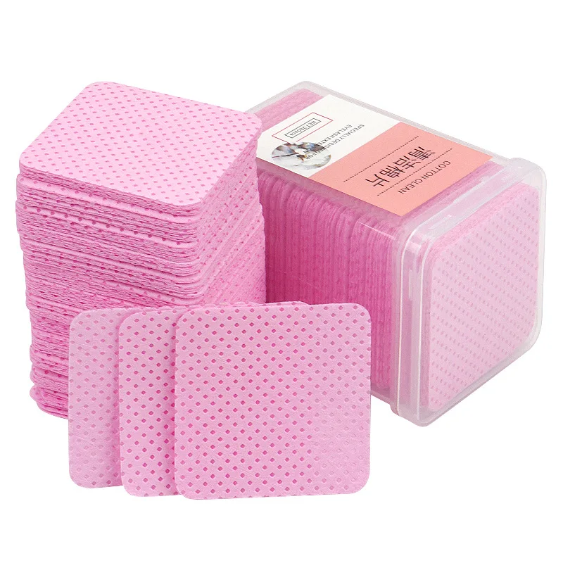 300/200pcs Lint-Free Wipes Napkins Nail Polish Remover Gel Nail Wipes Manicure Pedicure Gel Cotton Pads Art Cleaning Tools nail polish remover nail gel remover nail polish remover wipes nail cotton pads nail polish remover wraps disposable nail pads