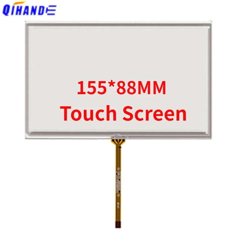 LCD Display Screen AT065TN14 20000938 DVD Navigation Tablet MID Car Radio GPS Panel with 4 Line 155*88 Touch Screen Glass