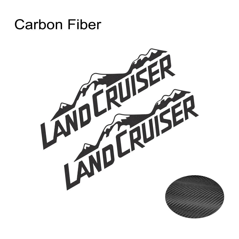 Car Side Stickers Auto Vinyl Decal Accessories For Toyota Land