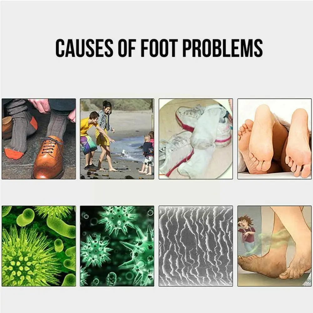 40g Herbal Anti-fungal Foot Powder Antibacterial Deodorant Itch Foot Antifungal Powder New Sweat Odor Anti Care herbal foot cream