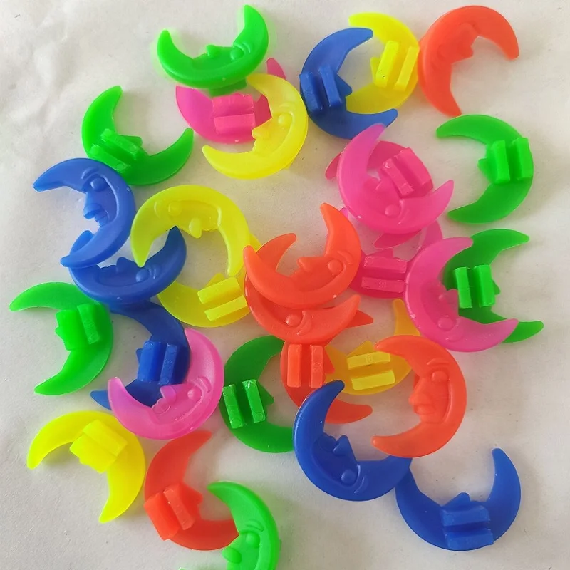 Bike Accessories Bicycle Wheel Beads Colorful Clip Stars Heart