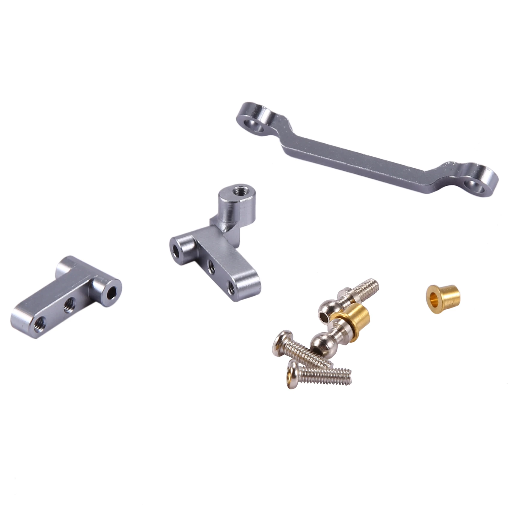 

1 Pcs Metal Steering Cylinder Mounting Block for Wltoys A94,Grey