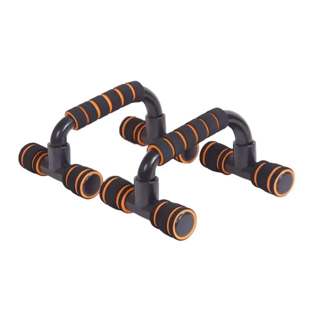 Description Picture 3 of item1 Pair of Non-slip Push-up Stand H-shaped Strong Push-up Support Durable Stable Calisthenics Parallel Bars Fitness