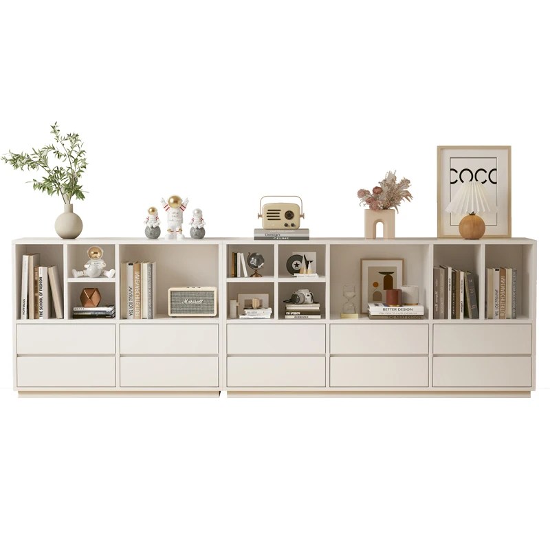 

Книжная полка Xl, напольный книжный шкаф, свободная комбинация, низкий шкаф для гостиной, шкафчик с полками