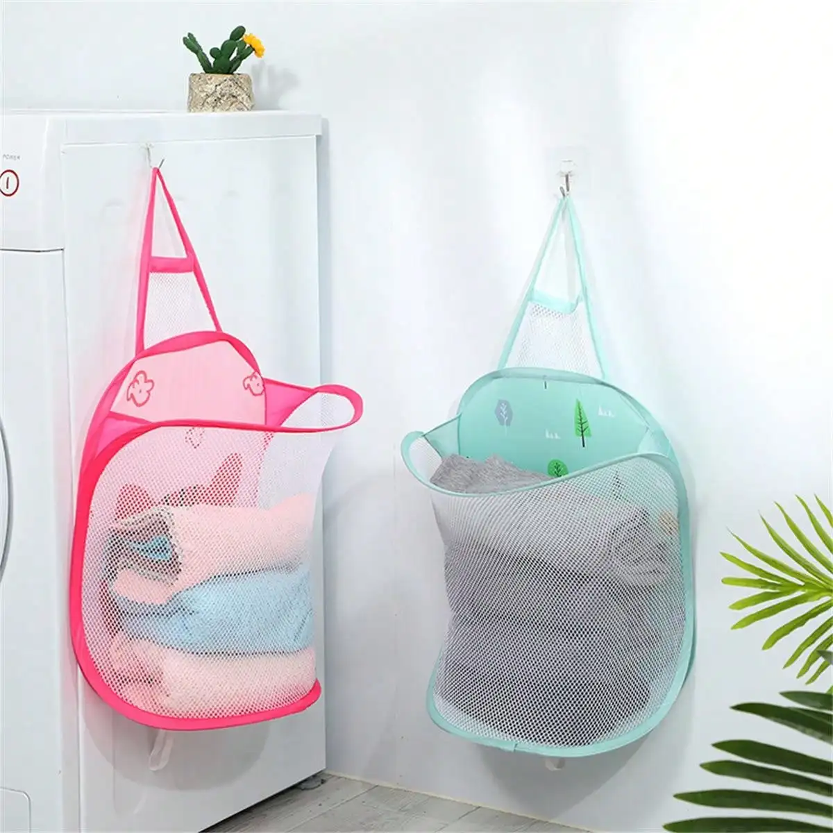 Multifunctional Foldable Laundry Baskets Household Bathroom Necessary Dirty Clothes Storage Organization Deposit Container Items