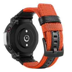 Premium Nylon Sport Strap - Durable and Stylish Bracelet - T - Rex 2 (Orange)