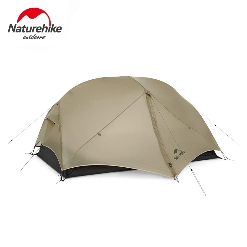 Camping Tent Portable Survival Tent Mongar UL Ultralight Camping Hiking Tent 15D Nylon Outdoor Double Layers Waterproof Dome Rainproof