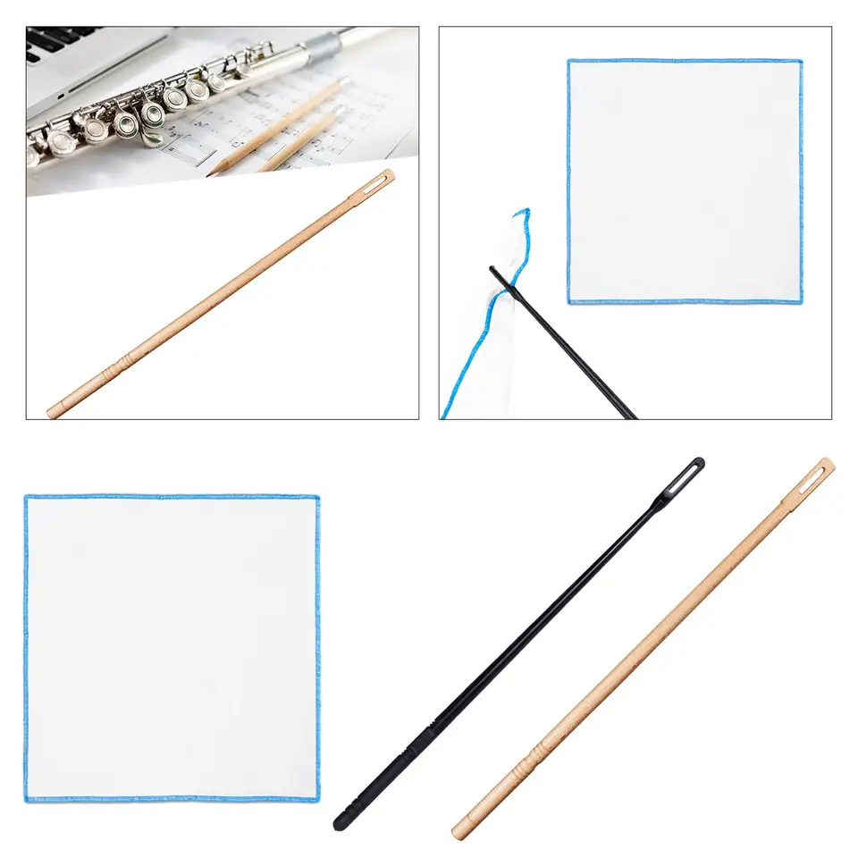 Kit Pulizia Tromba - Set 3 Spazzole Per Manutenzione Strumento Musicale - Per Bocchino E Tubi - Foto 10
