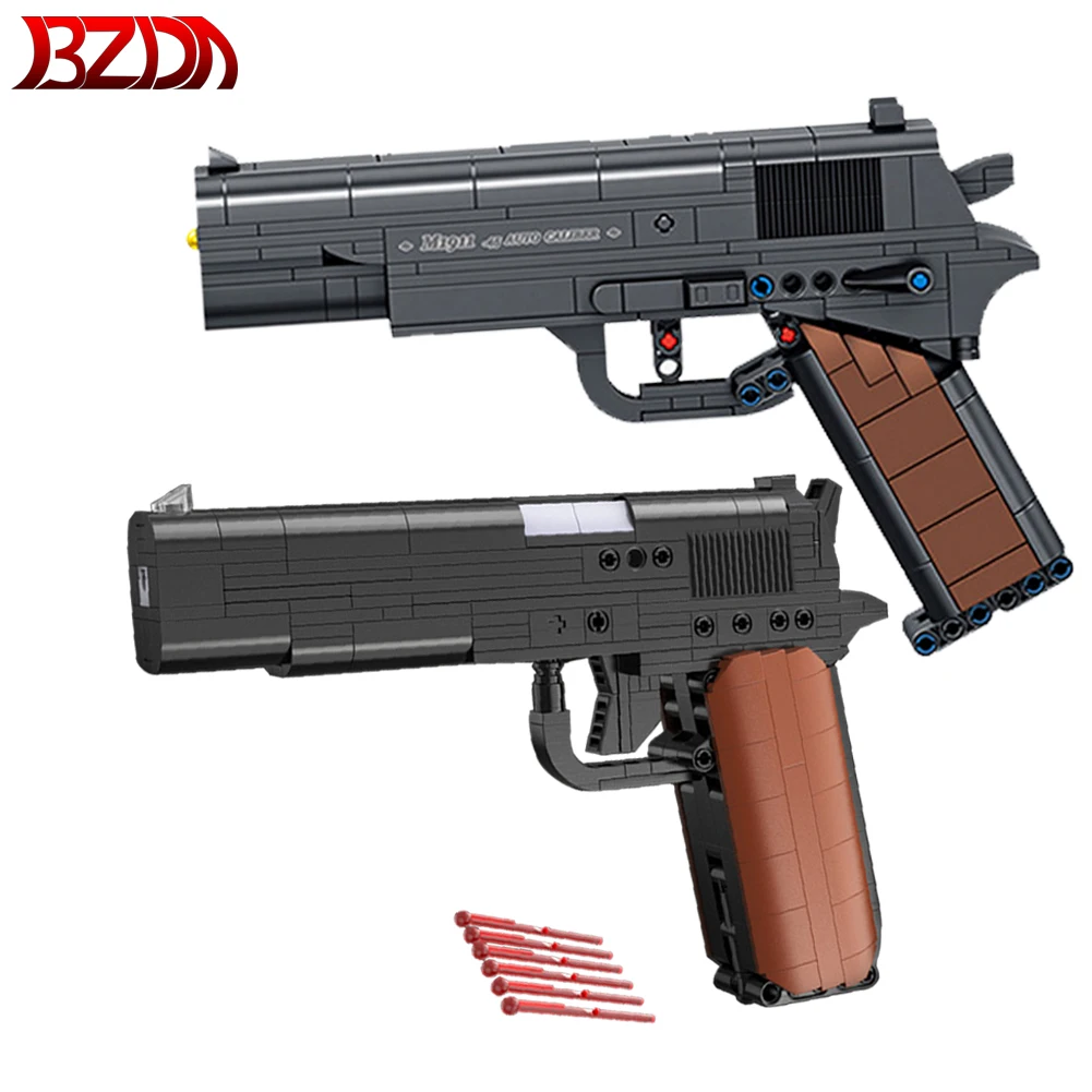 Building Block Gun Model Building Block Toy Gun Build Block Toy Gun