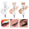 3pcs Matte Eye Shadow Primer Suitable for Oily Eyelid Eye Makeup Base Waterproof and Stain Resistant,Durable Cream Liquid Makeup 2