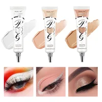 3pcs Matte Eye Shadow Primer Suitable for Oily Eyelid Eye Makeup Base Waterproof and Stain Resistant,Durable Cream Liquid Makeup 2