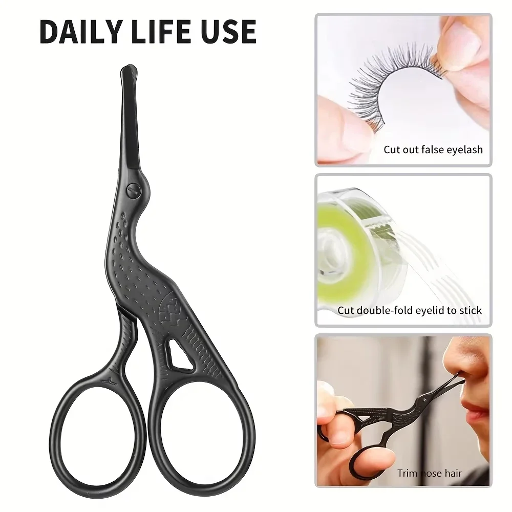 Facial Hair Scissors Stainless Steel