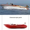 RC Speed Boat High-horsepower Electric Yacht Cruise Model Racing Boat Boy Water Classic Retro Toy Boat 6