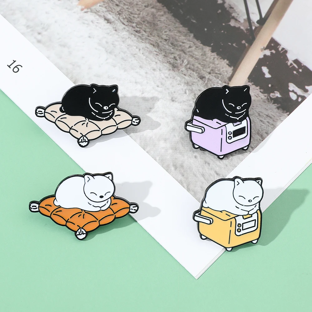 Lazy Cat Pin