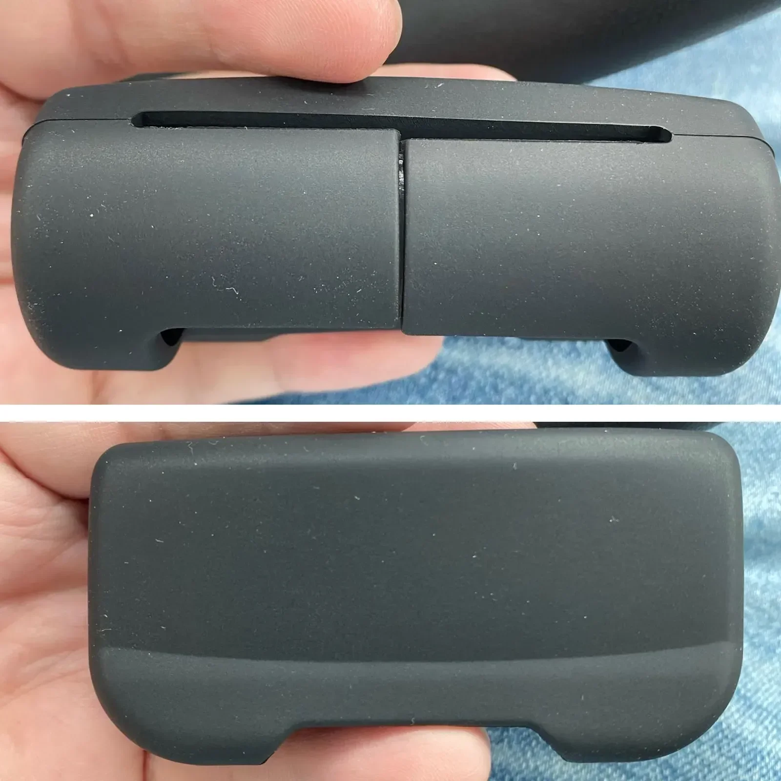 2Pcs Tesla Model 3/Y Front-row Seat Seatbelt Buckle Protective Cover Silicone Collision Avoidance Safety Belt Clip Protector