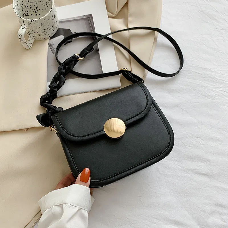 Torebka damska Retro Western Style torebki na ramię koreańska wersja torby na zakupy małe torba kwadratowa modne i proste Crossbody