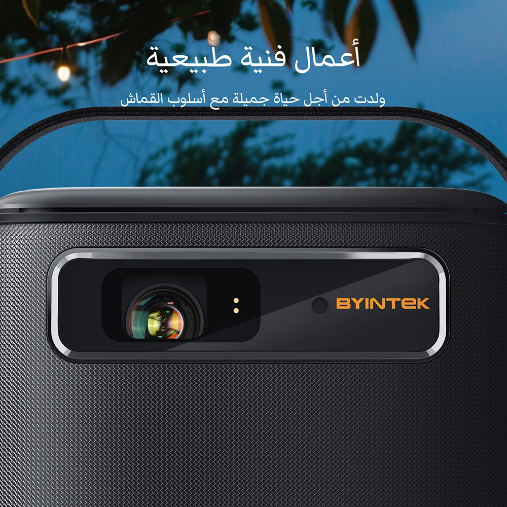 بروجيكتور BYINTEK Book 3 ميني 1080P 4K DLP أندرويد