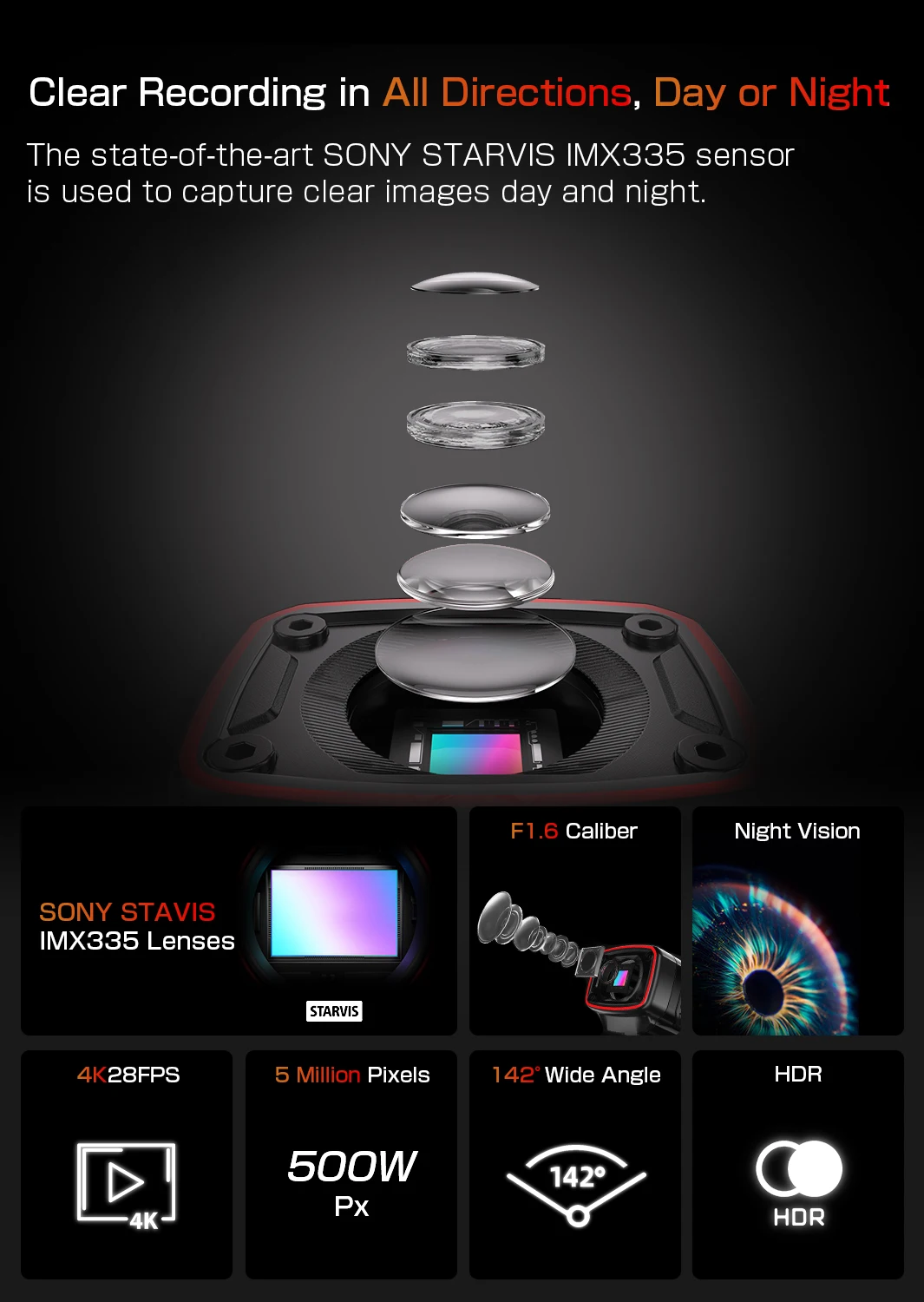 AKY-710S   ķ,    ȭ,  , Ʈ, 4K28fps, 2K 55fps,  142 , IP66, 5MP