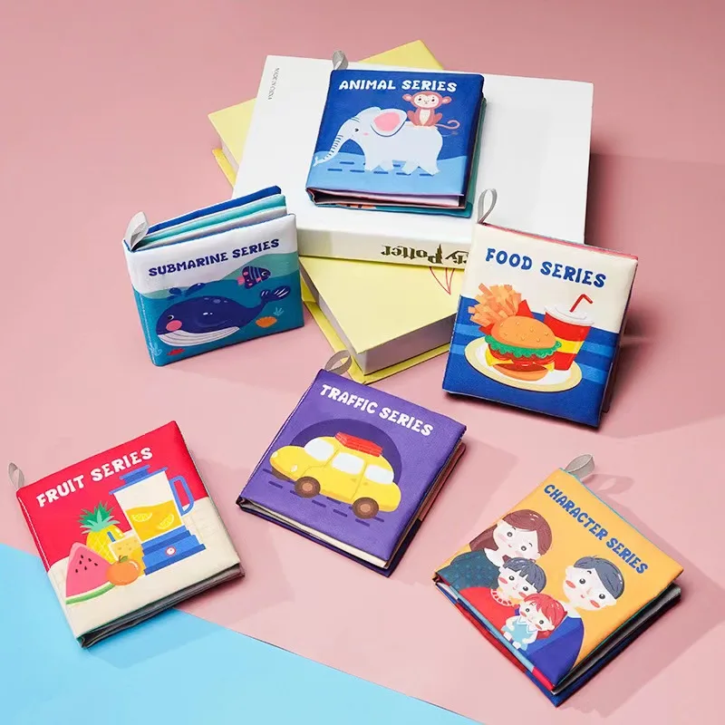 

Amazon AliExpress, пересечение границ, распродажа, английская детская тканевая книга, головоломка для раннего развития, кипяченая детская книга, игрушки, детская книга, игрушки
