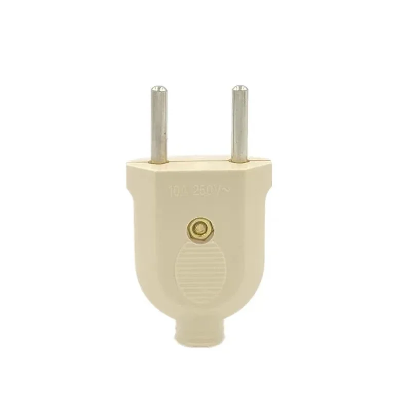 EU Plug Adapter 2 Pin AC Electric Power Male Female Replacement Rewireable Socket Outlet Wire Plug Extension Cord Connector conversion plug plug conversion socket electrical sockets universal socket adapter electrical power socket power cable plug power socket adapter power plug adapter