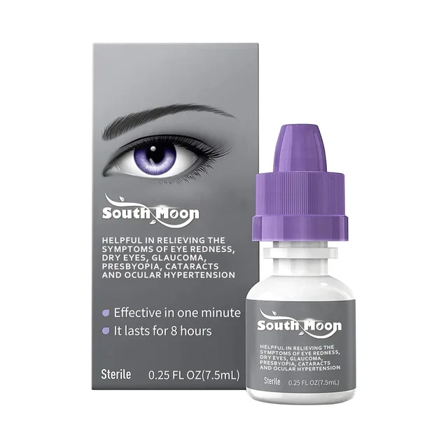 South Moon Eye Drops To Improve Eyesight Relieve Eye Fatigue Redness