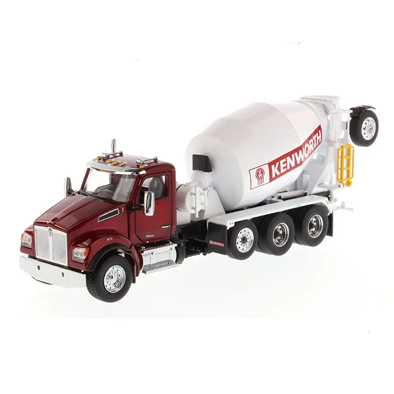 Dm Diecast Scala 1:50 Kenworth T880S Sbfa Betoniera Camion Lega Modello 71062 Collezione Souvenir
