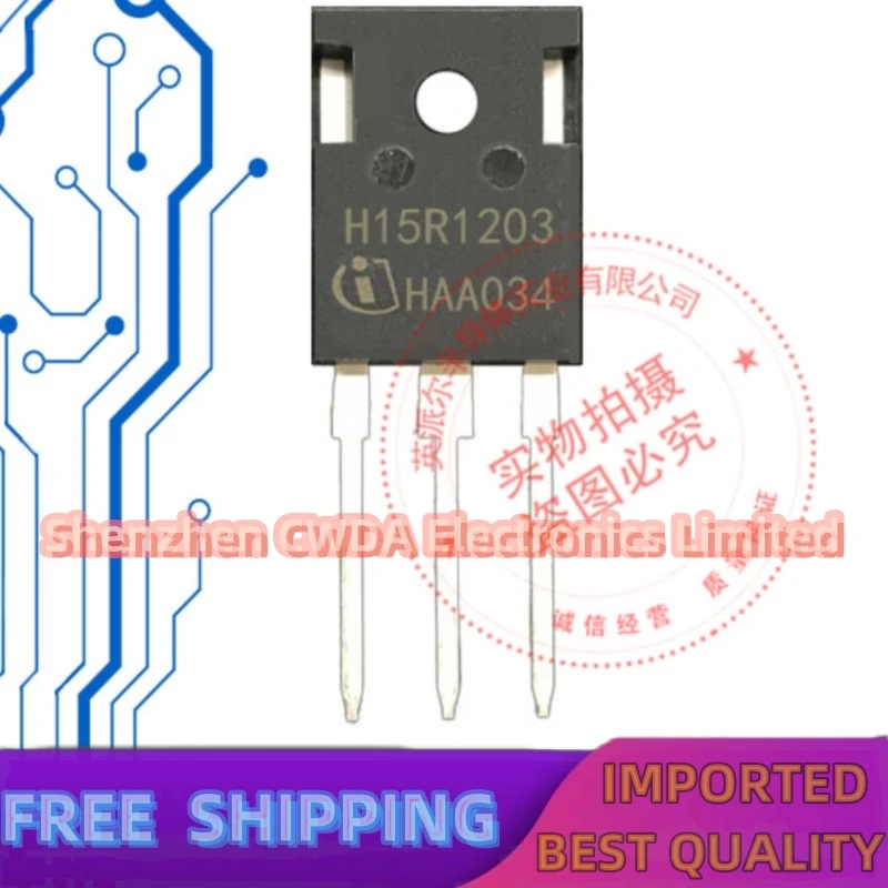 

10 шт.-20 шт., H15R1203 IHW15N120R3, 15 А, 1200 в TO-247