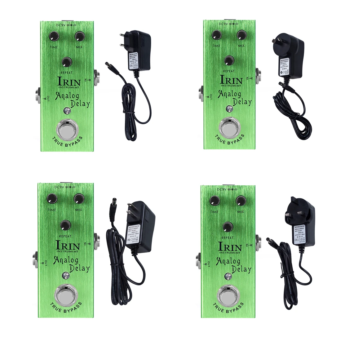 

IRIN AN-02 Guitar Effector Analog Delay Guitar Pedal for Electric Guitar True Bypass Mild & Mellow Pedal Guitar Pedal Parts