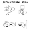 Aquarium CO2 Indicator Solution Monitor Plants Grass CO2 System Concentration Fish Tank Glass Liquid Tester Fluid Drop Checker 6