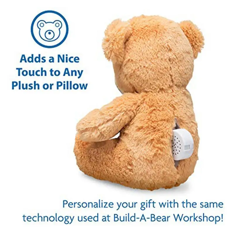Stuffed Animal Sound Recorder 60 Seconds Button Sound Box Toys Recording Device Plush Toy Custom Messages Recorder Voice Box - 5