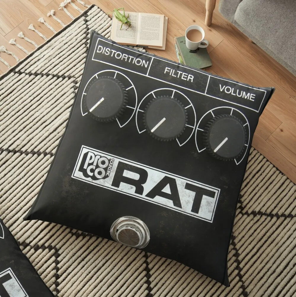 Coprimaterasso Per Cuscino Da Pavimento Con Distorsione Del Pedale Della Chitarra Proco Rat
