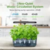 Hydroponics Growing System: 10 Pods Garden Kit