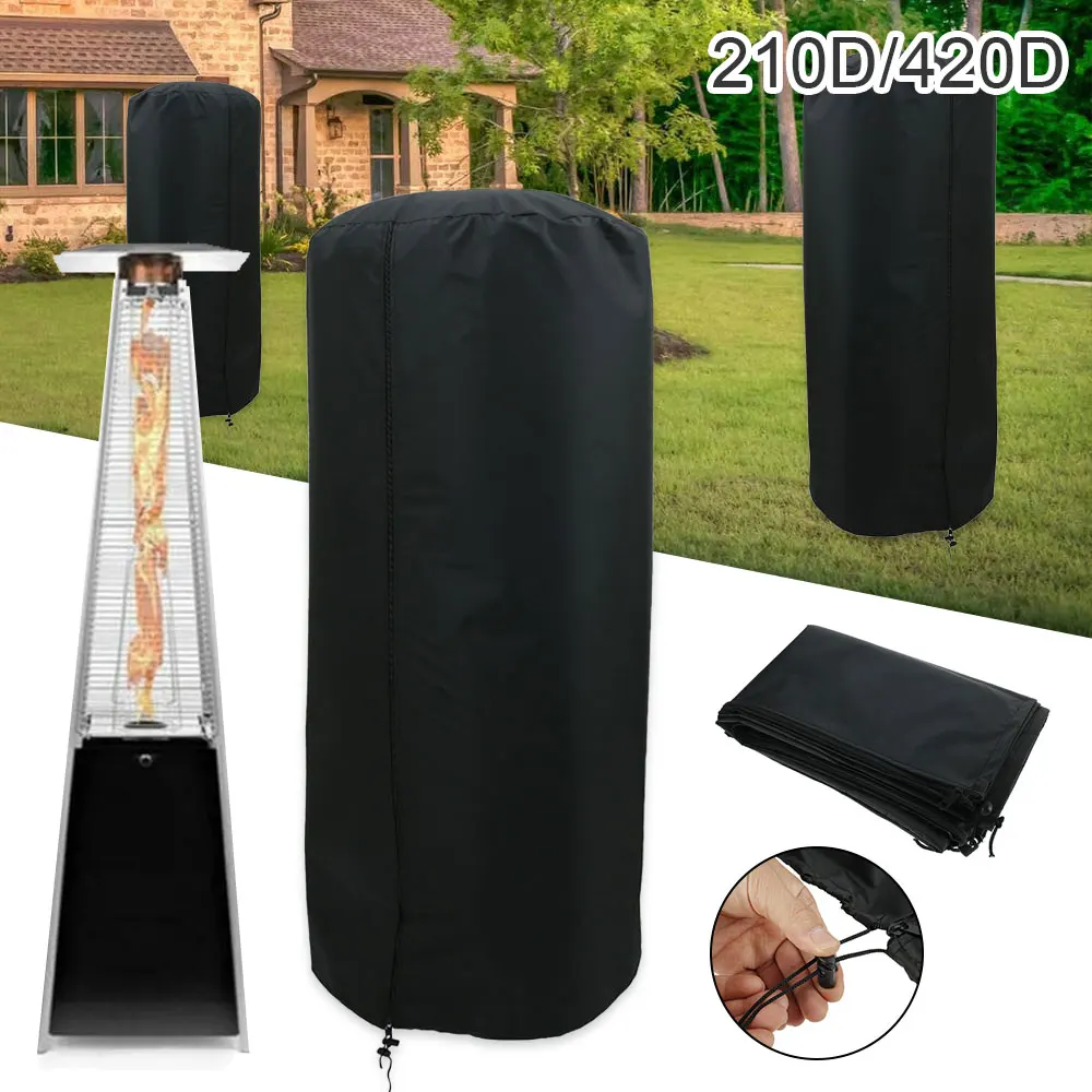 Garden Veranda Patio Heaters Canopy Terrace 210D/420D Oxford Dust Cover Outdoor Heater Waterproof Furniture Protector patio furniture cover