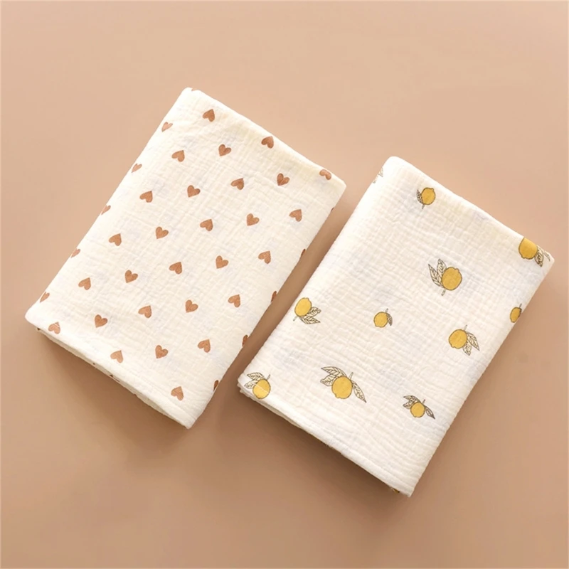 Baby Muslin Swaddle Blanket Multi-pattern Cotton Large Soft Baby Receiving Blankets Newborn Swaddle-Wrap Lightweight