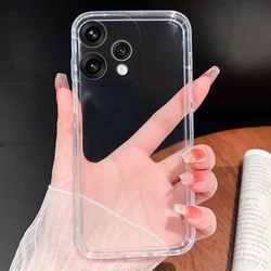 Transparent Phone Case - Simple Style Soft Slim TPU Silicone Lightweight Back Cover for Oppo Reno15 (Global) (UCS)