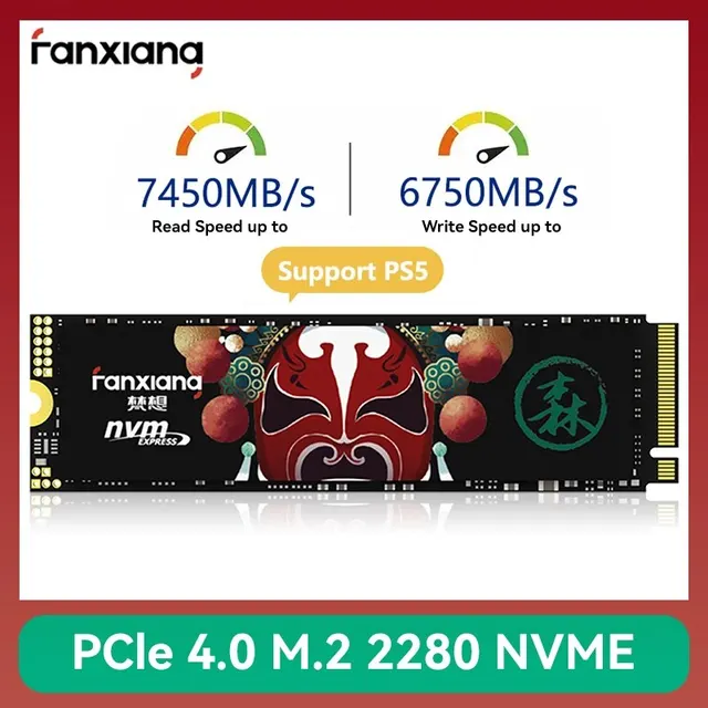 Fanxiang 7400 MB/s SSD NVMe M.2 2280 2TB 1TB 내부 솔리드 스테이트 하드 디스크 PCIe4.0x4 2280 SSD 드라이브 PS5 노트북 데스크톱 Fanxiang 7400 MB/s SSD NVMe M.2 2280 2TB 1TB 내부 솔리드 스테이트 하드 디스크 PCIe4.0x4 2280 SSD 드라이브 PS5 노트북 데스크톱