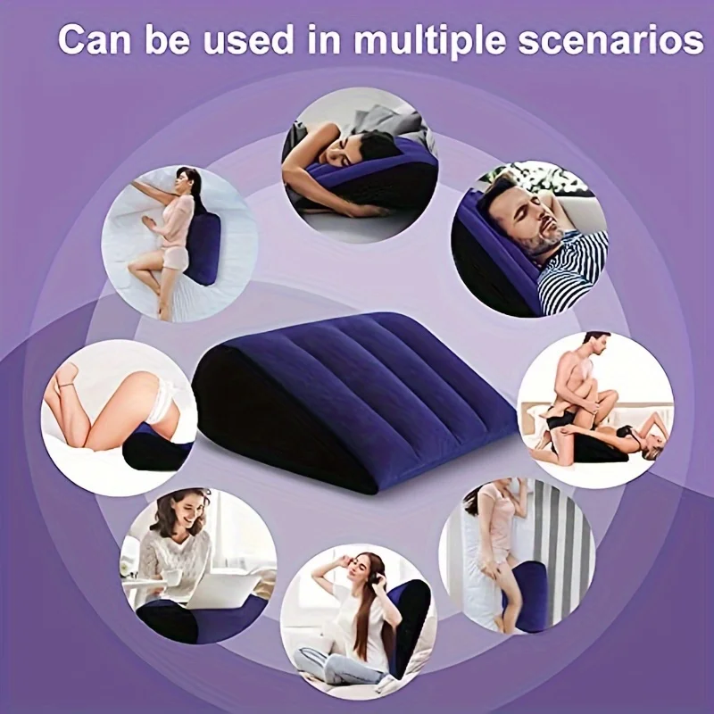 Pillow For Sex Cushion Inflatable Bdsm Furniture Sex Pillow Sexy Girl Body Orthopedic Wedge Sofa Erotic Toys Couples Supplies