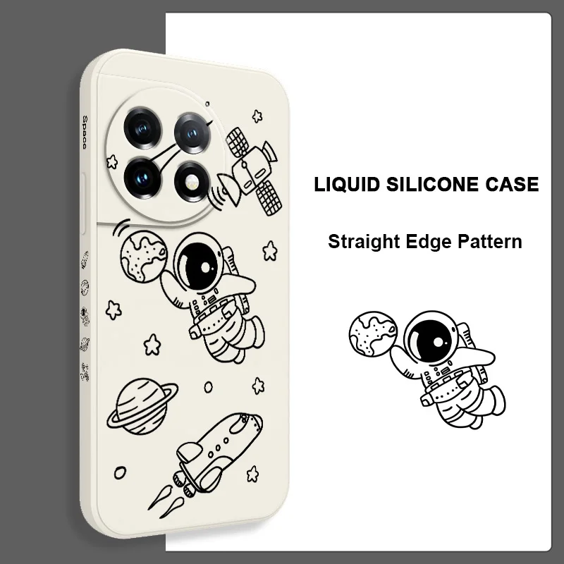 Galactic Liquid Silicone Space Travel Phone Case