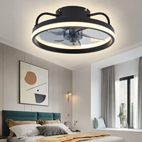 IRALAN  Ceiling Fan with Light Smart Silent Electric Fans lamp Modern 6 wind speed  Remote Control Bedroom Study Livingroom Home 2